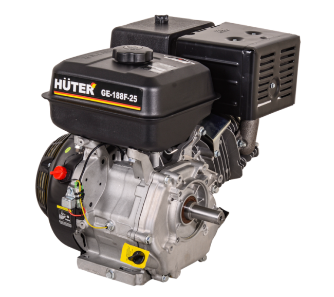 Двигатель бензиновый HUTER GE-188F-25 