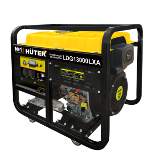 Электрогенератор дизельный LDG 13000LXА Huter