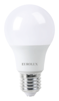 Лампа светодиодная LL-E-A60-11W-230-6K-E27 (груша, 11Вт, холод., Е27) Eurolux 