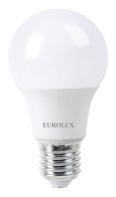 Лампа светодиодная LL-E-A60-11W-230-6K-E27 (груша, 11Вт, холод., Е27) Eurolux 