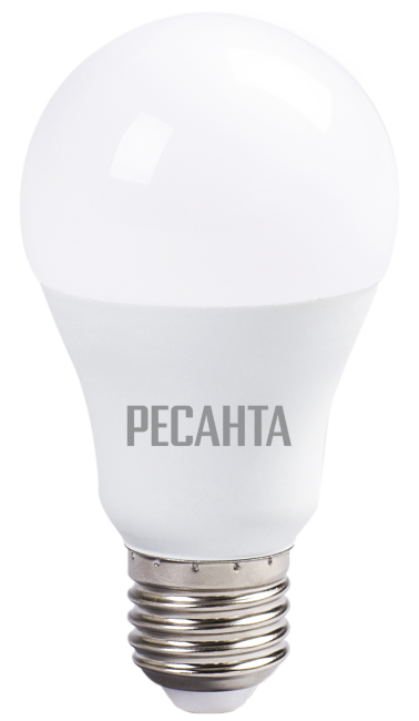 Лампа светодиодная РЕСАНТА LL-R-A60-13W-230-4K-E27
