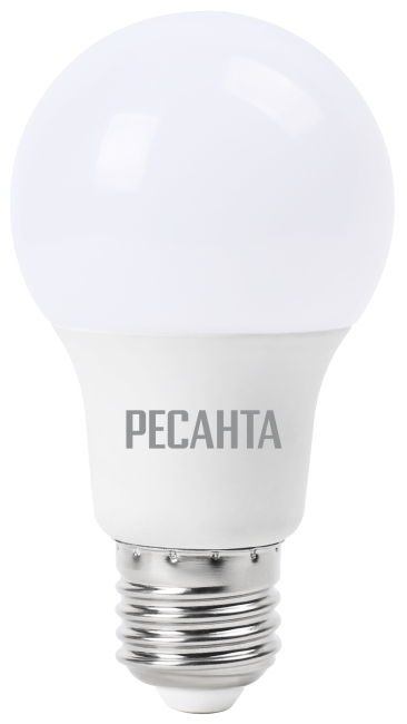 Лампа светодиодная РЕСАНТА LL-R-A60-7W-230-3K-E27